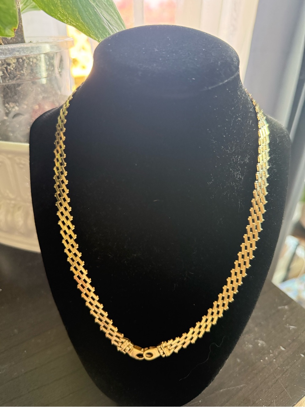 14k yellow gold necklace